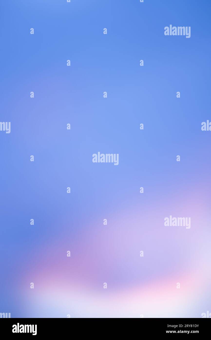 Unscharfer, farbenfroher Hintergrund in Pastelltönen. Traumhafter, verschwommener Pastellhintergrund. Stockfoto