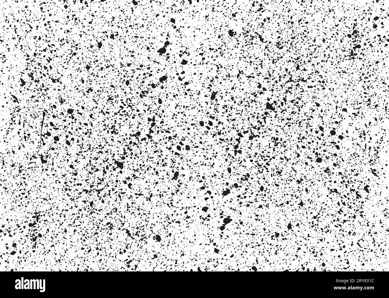 Abstrakte Hintergrundressource; schwarze Farbspritzer-Textur, schwarze Tinte spritzt. Grunge-Textur. Echter Farbspritzer, spritzt mit Spritzern Stock Vektor