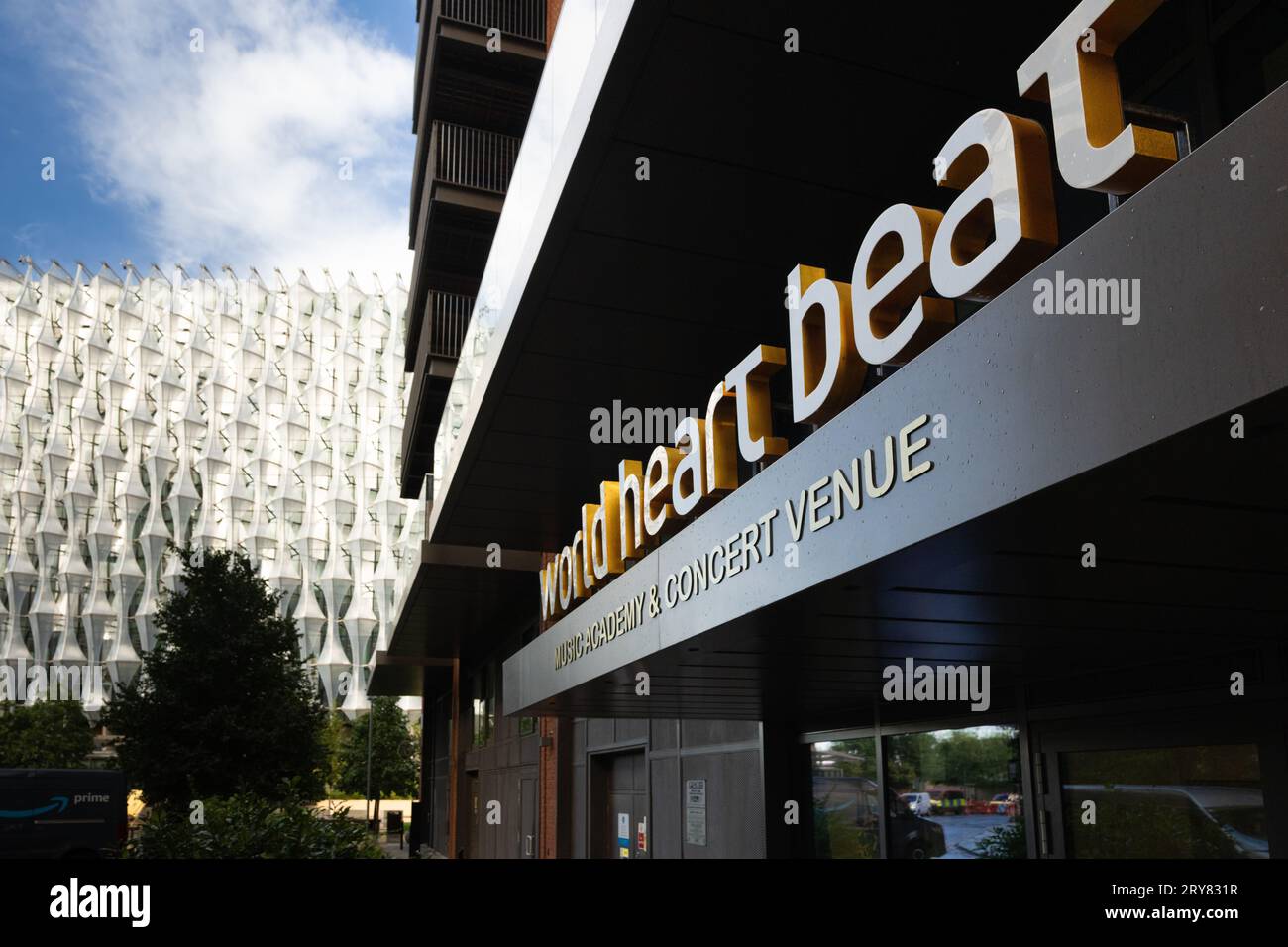 Die World Heart Beat Music Academy im Süden Londons bietet Musikunterricht für Jugendliche an Stockfoto