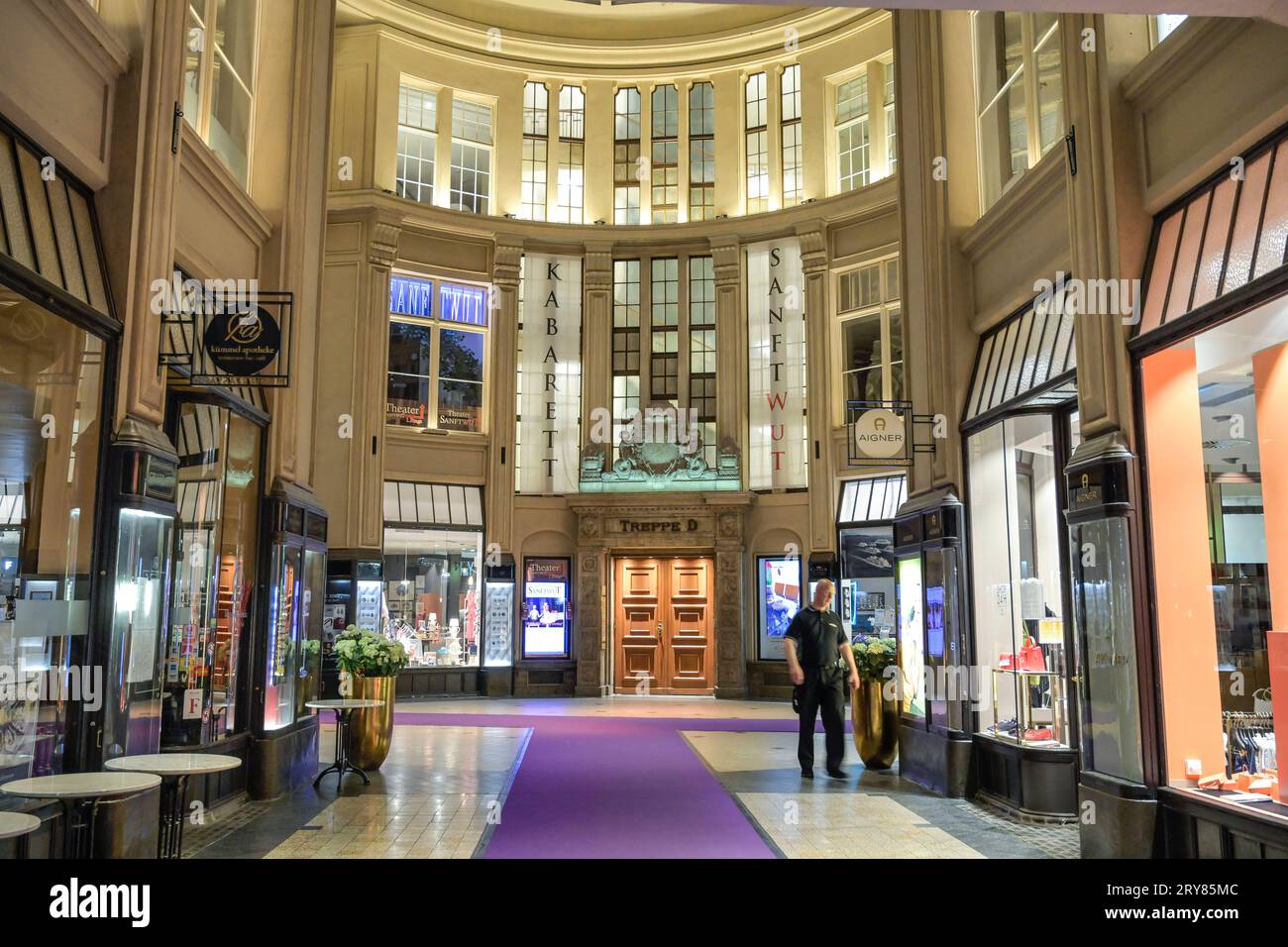 Mädlerpassage, Leipzig, Sachsen, Deutschland *** Mädlerpassage, Leipzig, Sachsen, Deutschland Credit: Imago/Alamy Live News Stockfoto