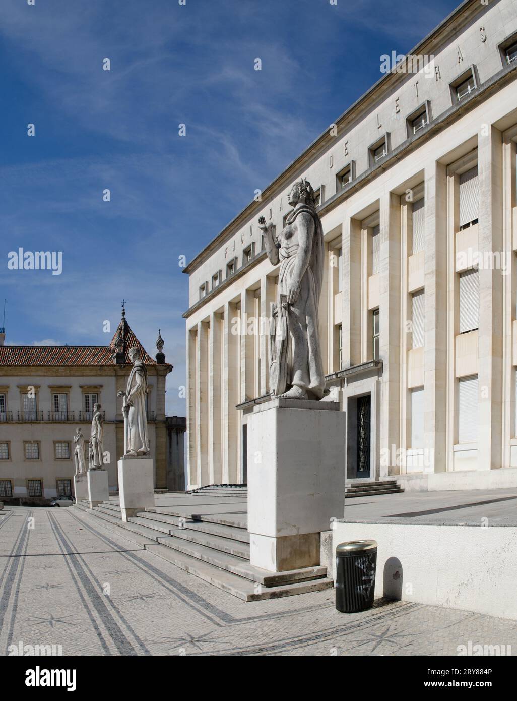 Philosophische Fakultät an der Universität Coimbra Stockfoto