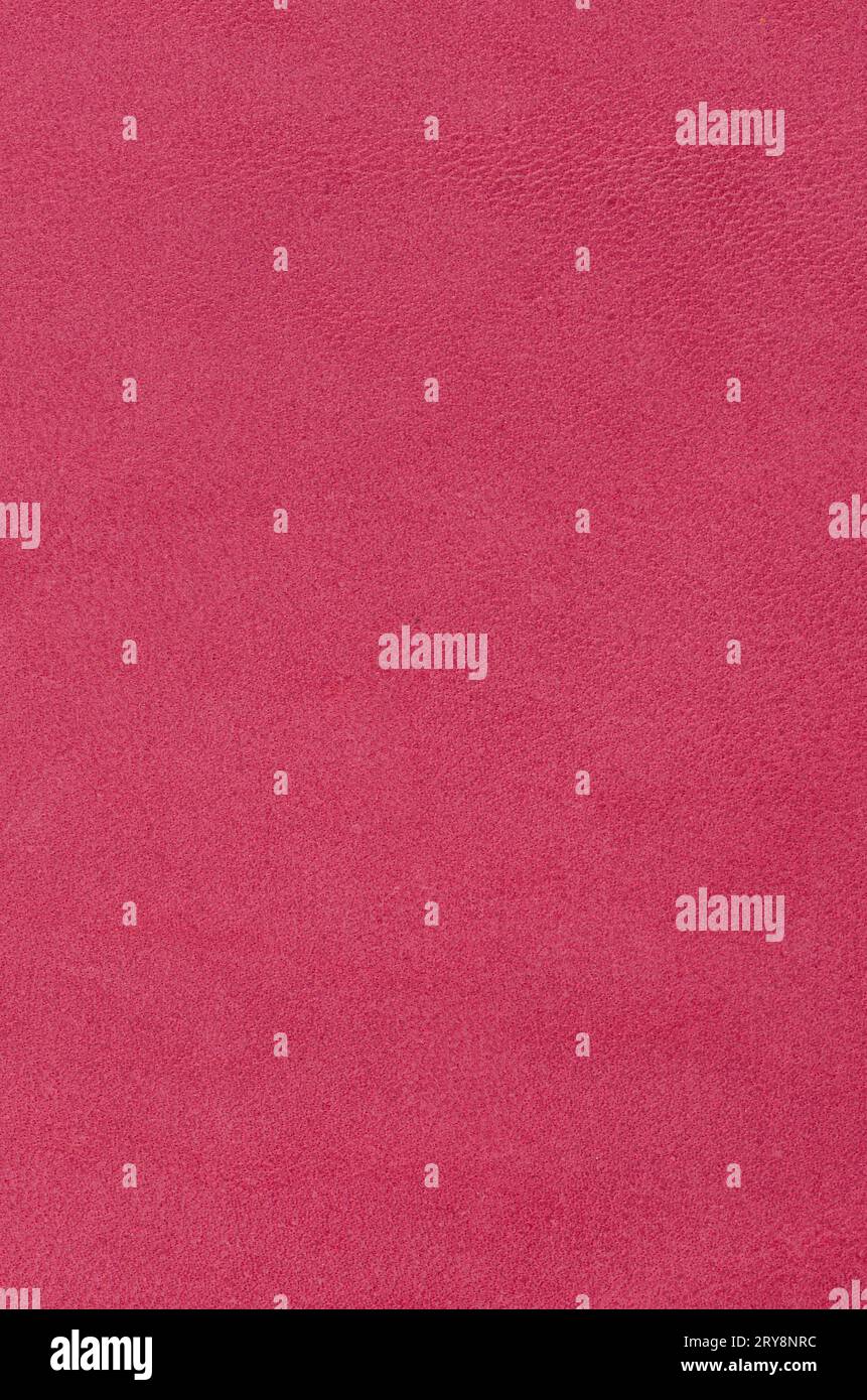 Rosafarbenes Wildleder Stockfoto