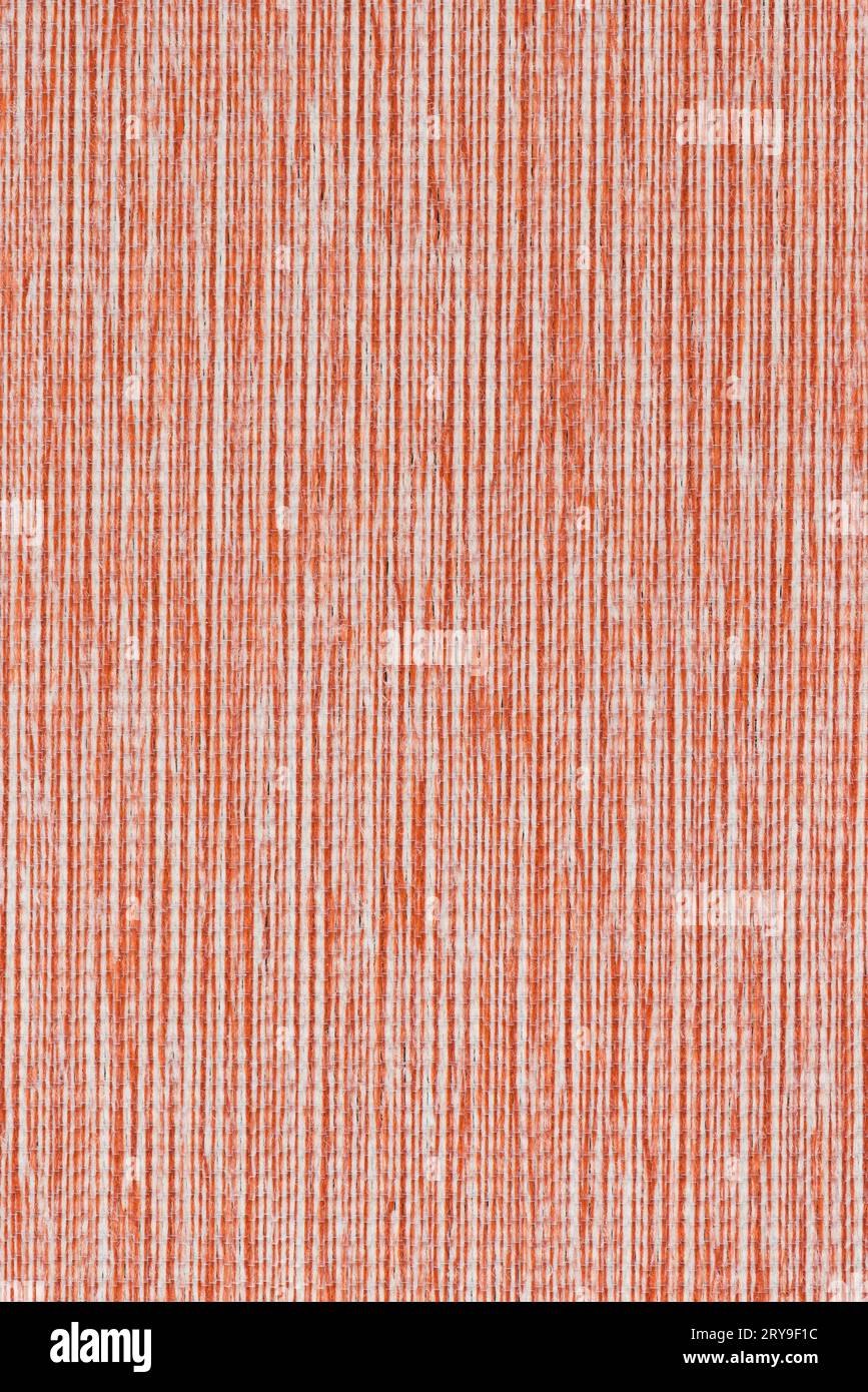 Orange Stoff Textur Stockfoto