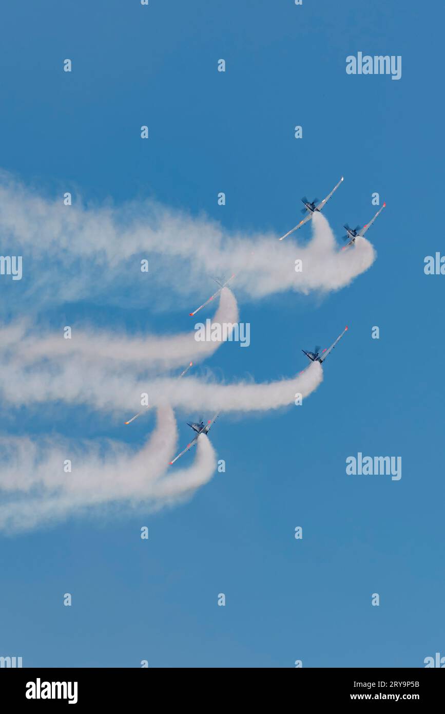 Zelazny Aerobatic Team bei den NATO Days 2023 in Ostrava, Tschechische Republik Stockfoto