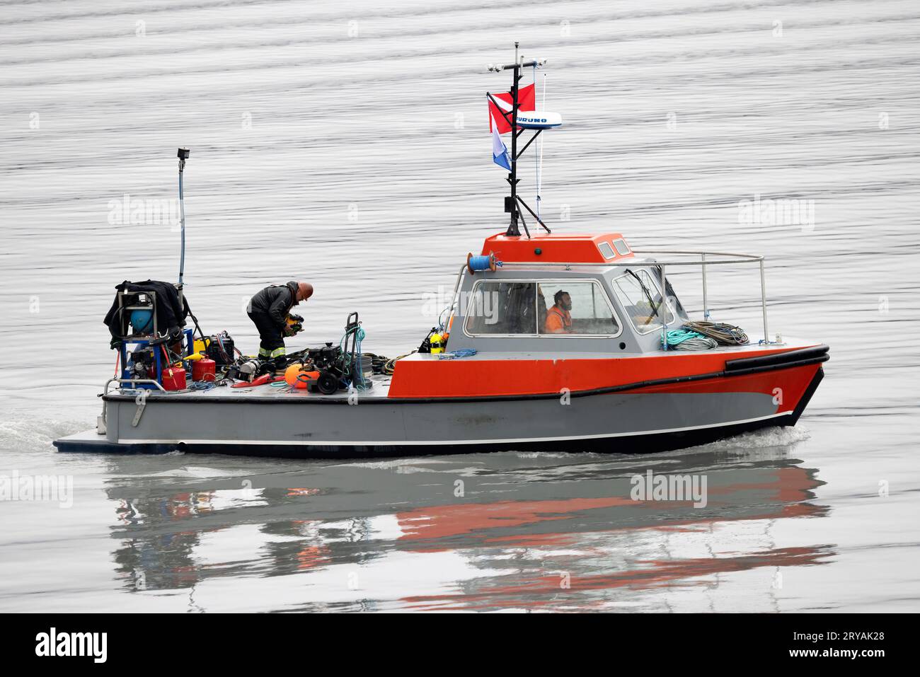 Tauchboot - Seward, Alaska, USA Stockfoto
