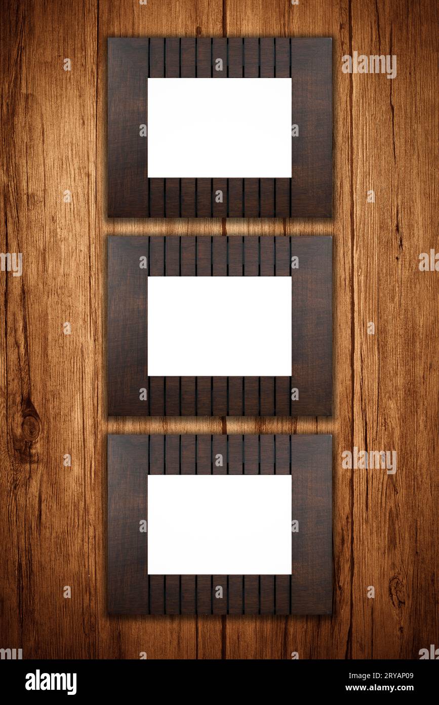 Alte Bilderrahmen Stockfoto