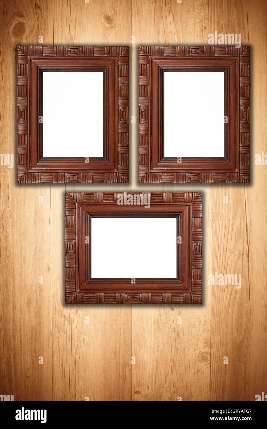 Alte Bilderrahmen Stockfoto