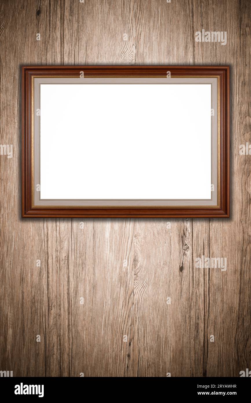 Alte Bilderrahmen Stockfoto