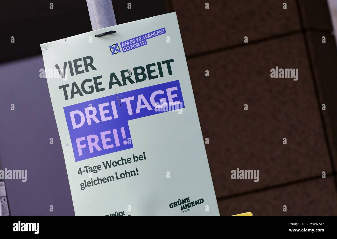 29.09.2023, xblx, Politik, Wahlplakat Landtagswahl 08.10.2023
