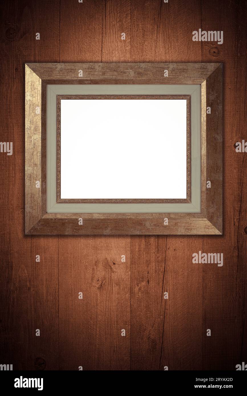 Alte Bilderrahmen Stockfoto
