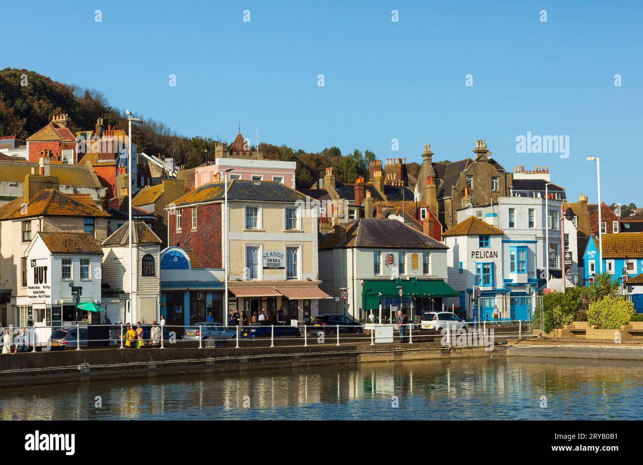 Altstadt Von Hastings. Stockfoto