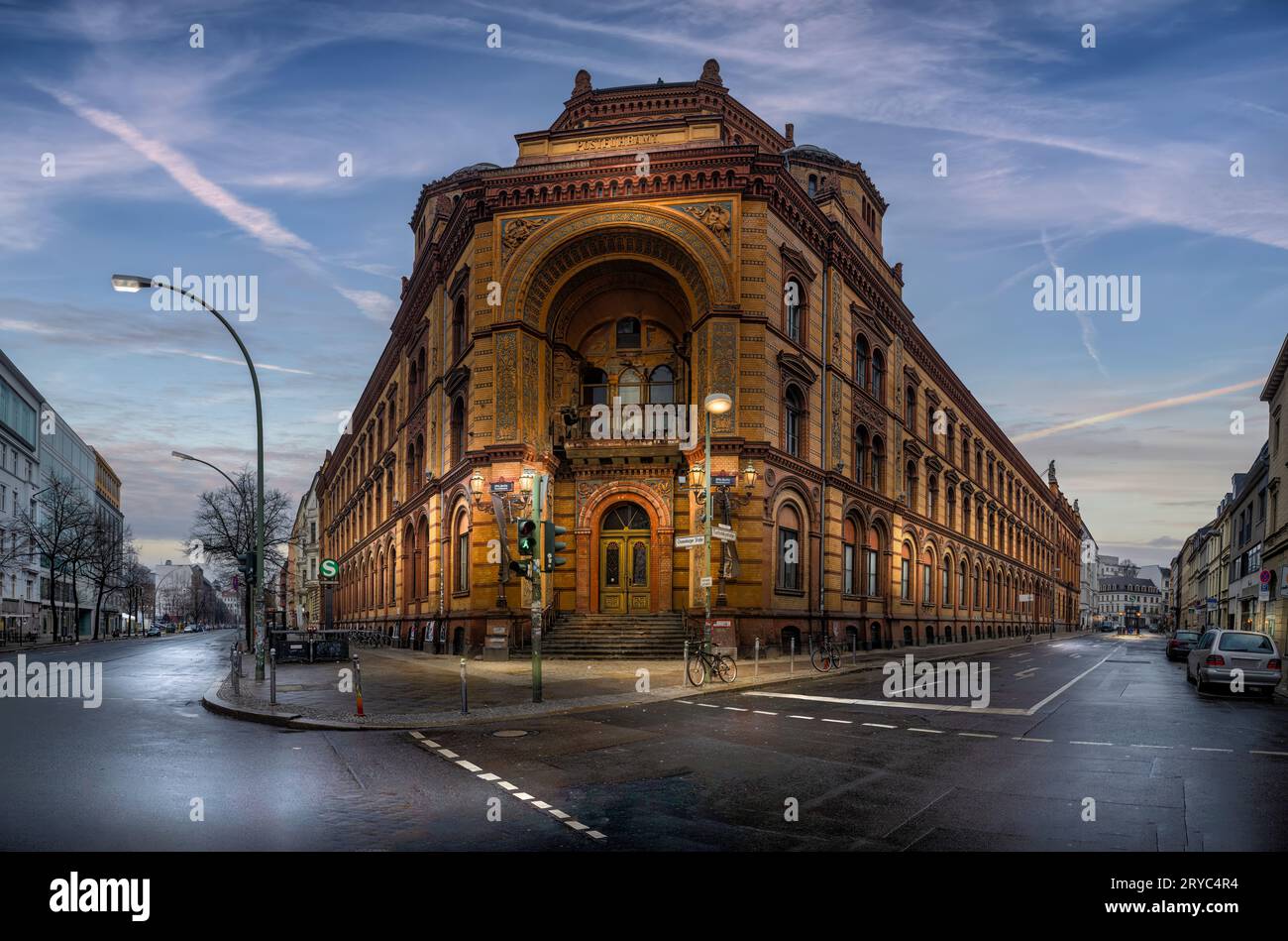 Das alte Postfuhramt in der Oranienburgerstraße in Berlin Mitte Stockfoto