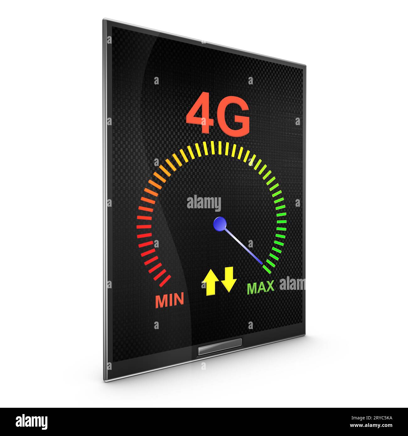 Moderner Tisch Stockfoto