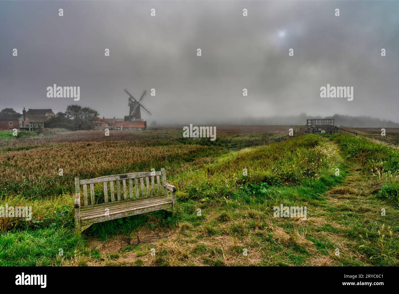 Cley-next-the-Sea, Windmill Stockfoto
