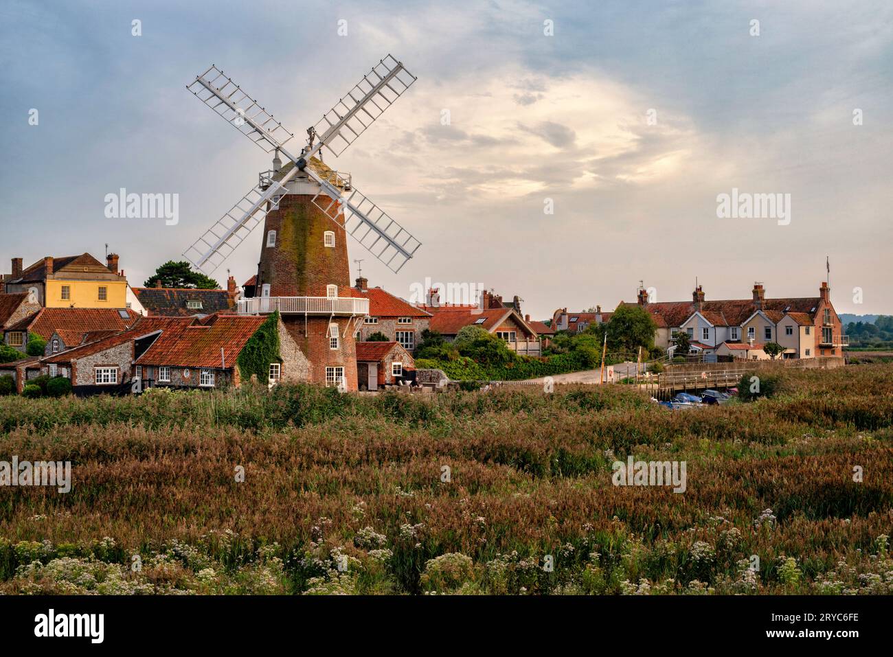 Cley-next-the-Sea, Windmill Stockfoto