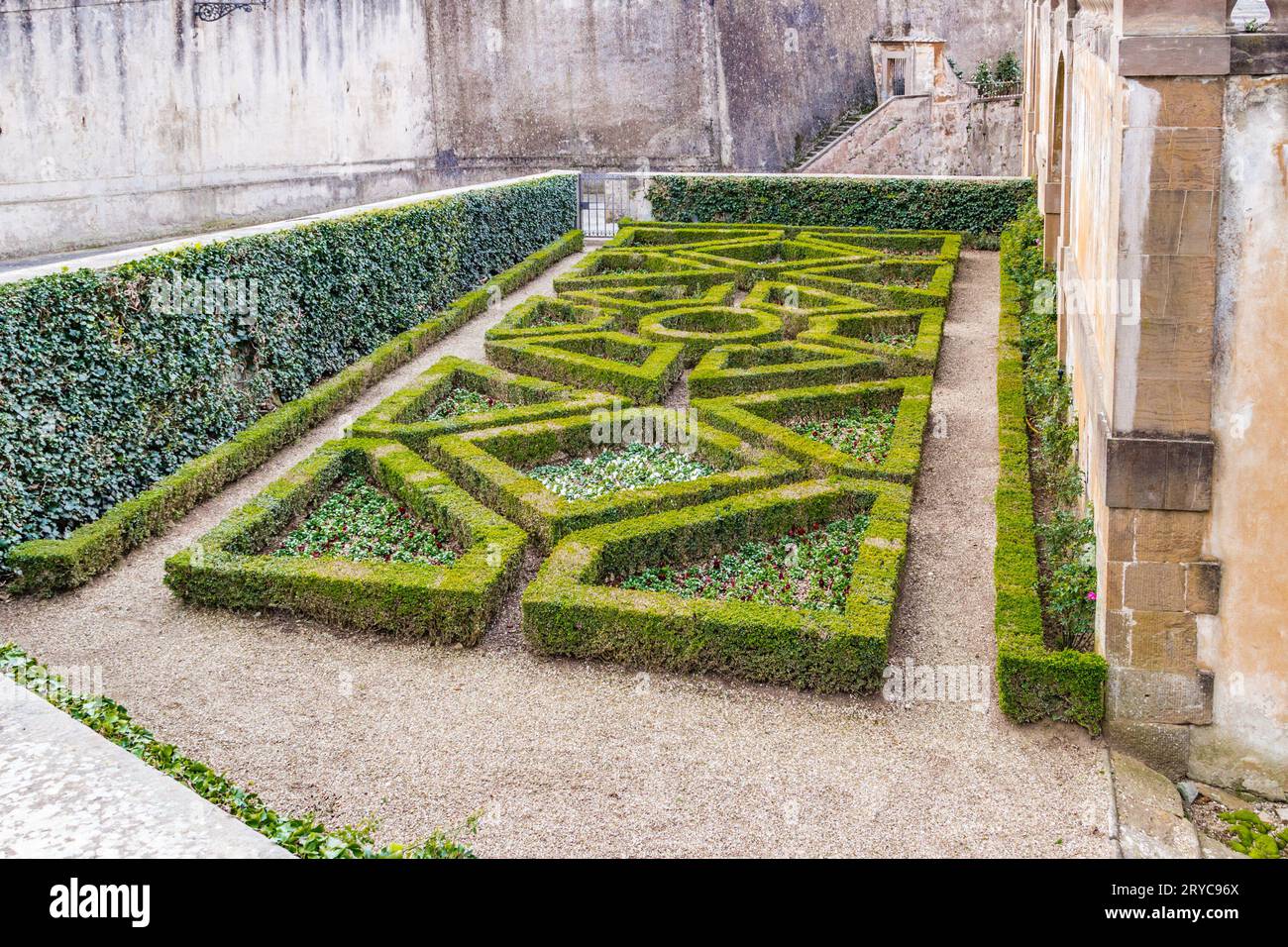 Gärten im italienischen Stil Stockfoto