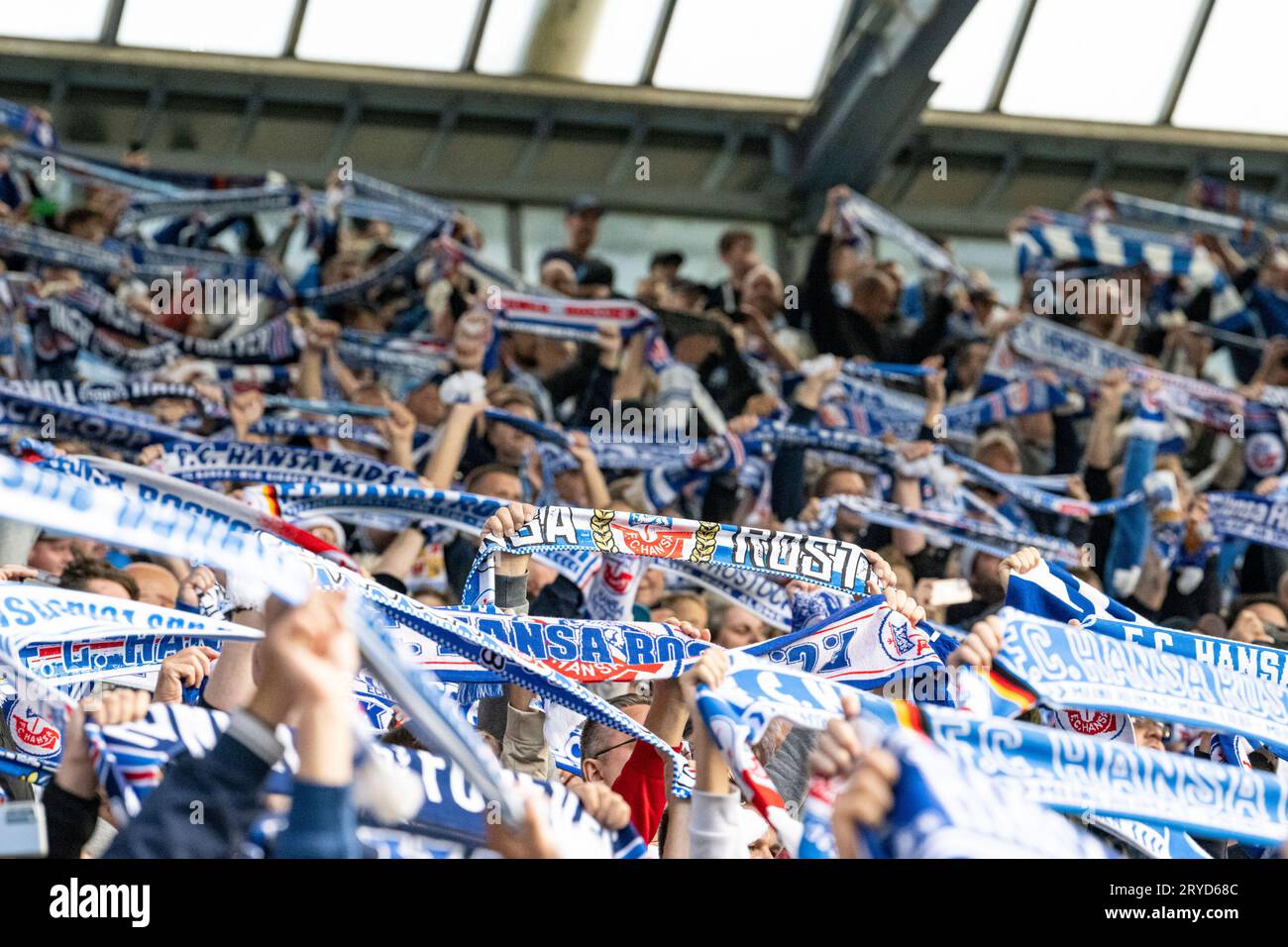 Rostock, Deutschland 30. September 2023 2. BL 2023/2024 FC Hansa