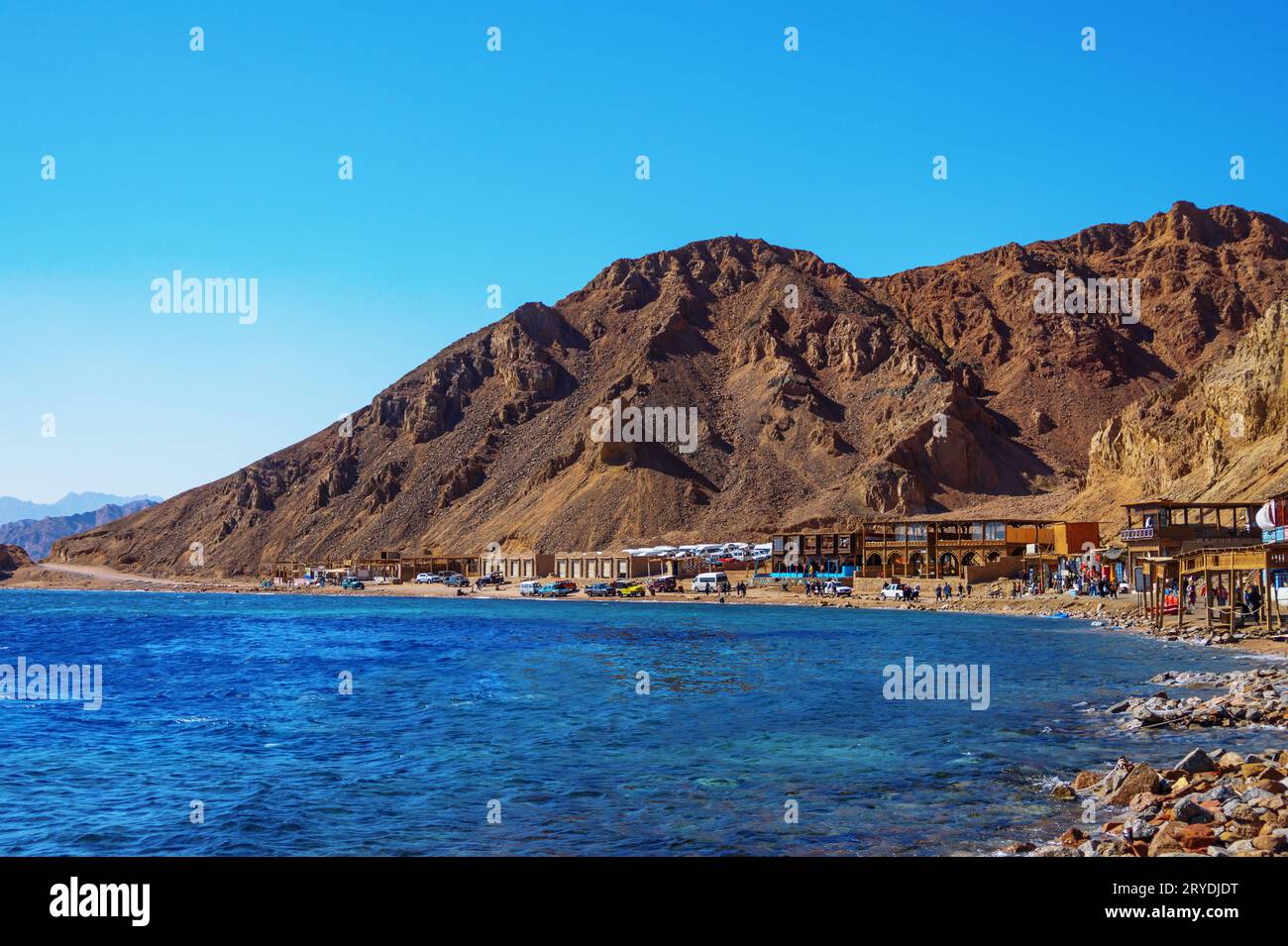 Das blaue Loch Stockfoto