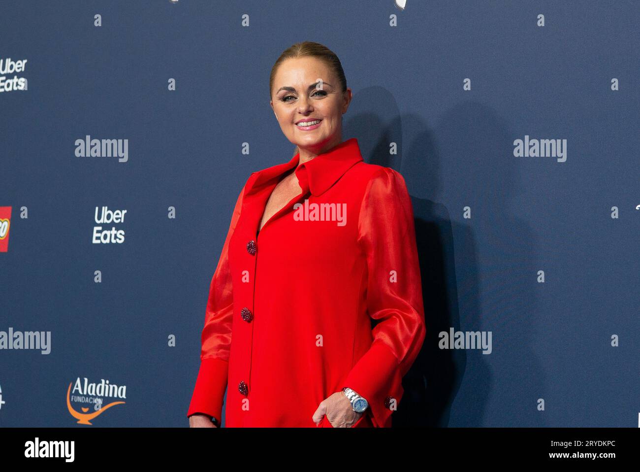 Carmen Morales besucht den DISNEY-Fotoruf, der seine 100-jährige Geschichte im Teatro Real in Madrid feiert, 30. September 2023, Spanien Stockfoto