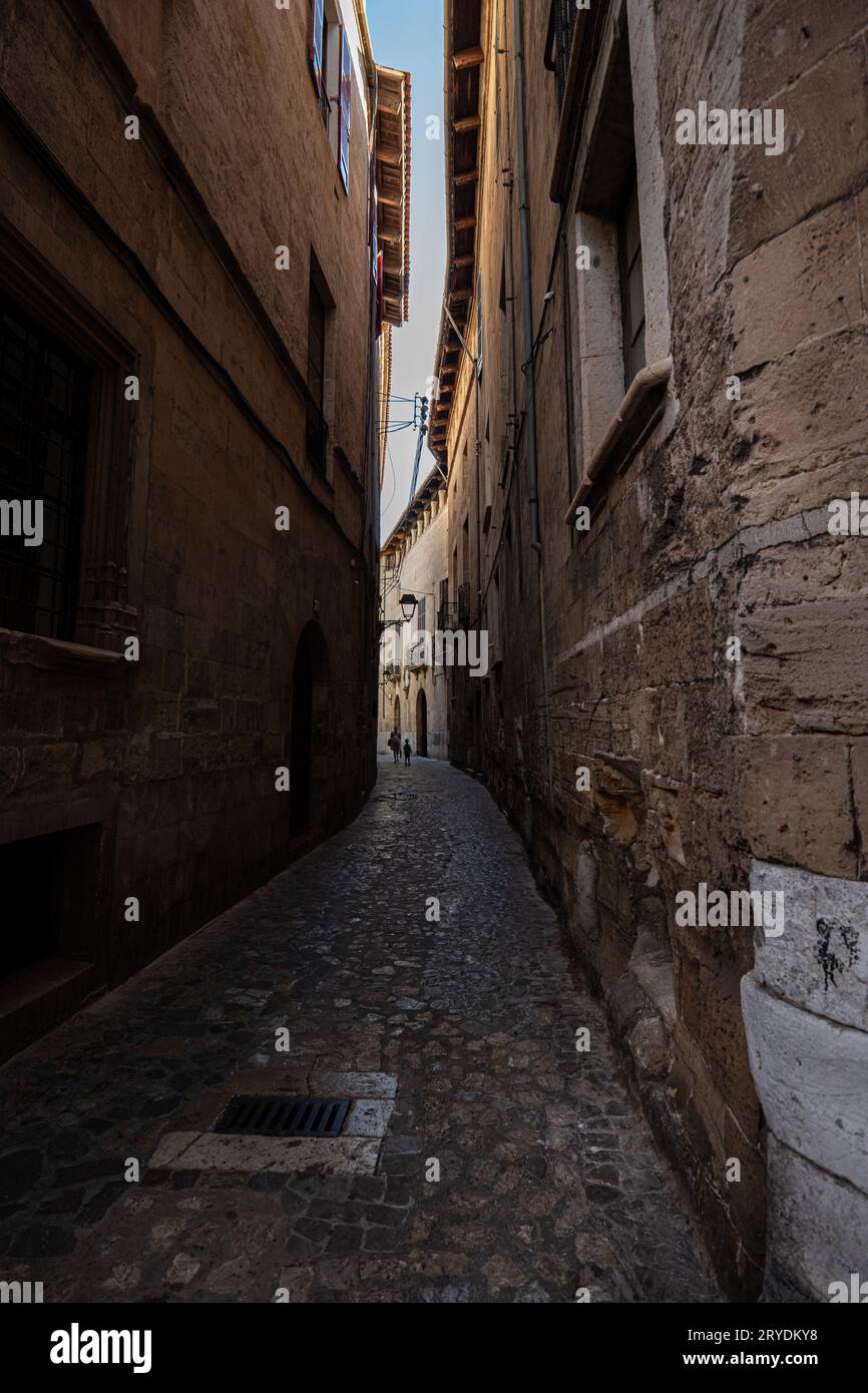 Alley Way Mallorca Spanien. Bild: Garyroberts/worldwidefeatures.com Stockfoto