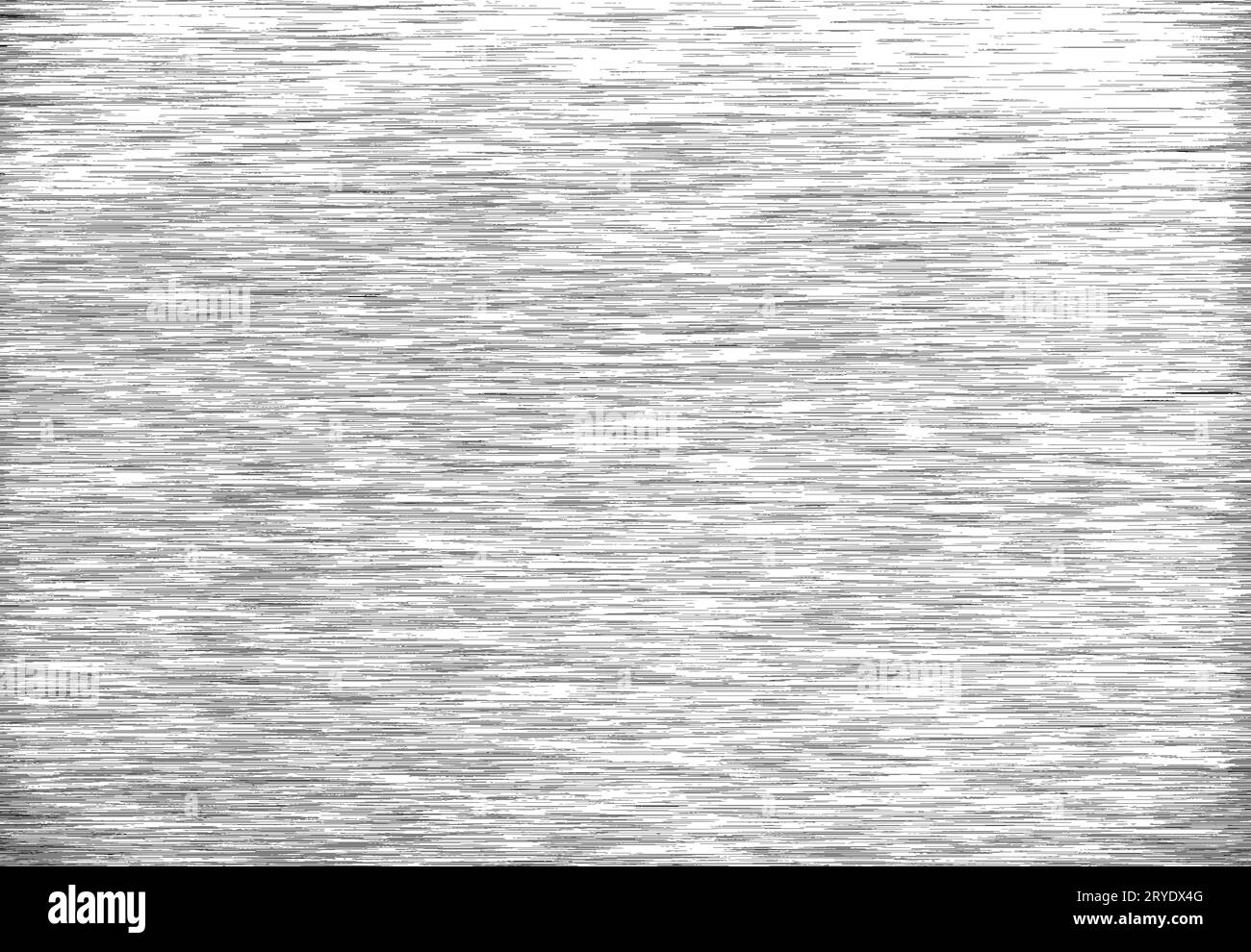 Vector Abbildung: Hintergrund Textur aus gebürstetem Silber, Stahl oder Aluminium Metall oberfläche Stockfoto