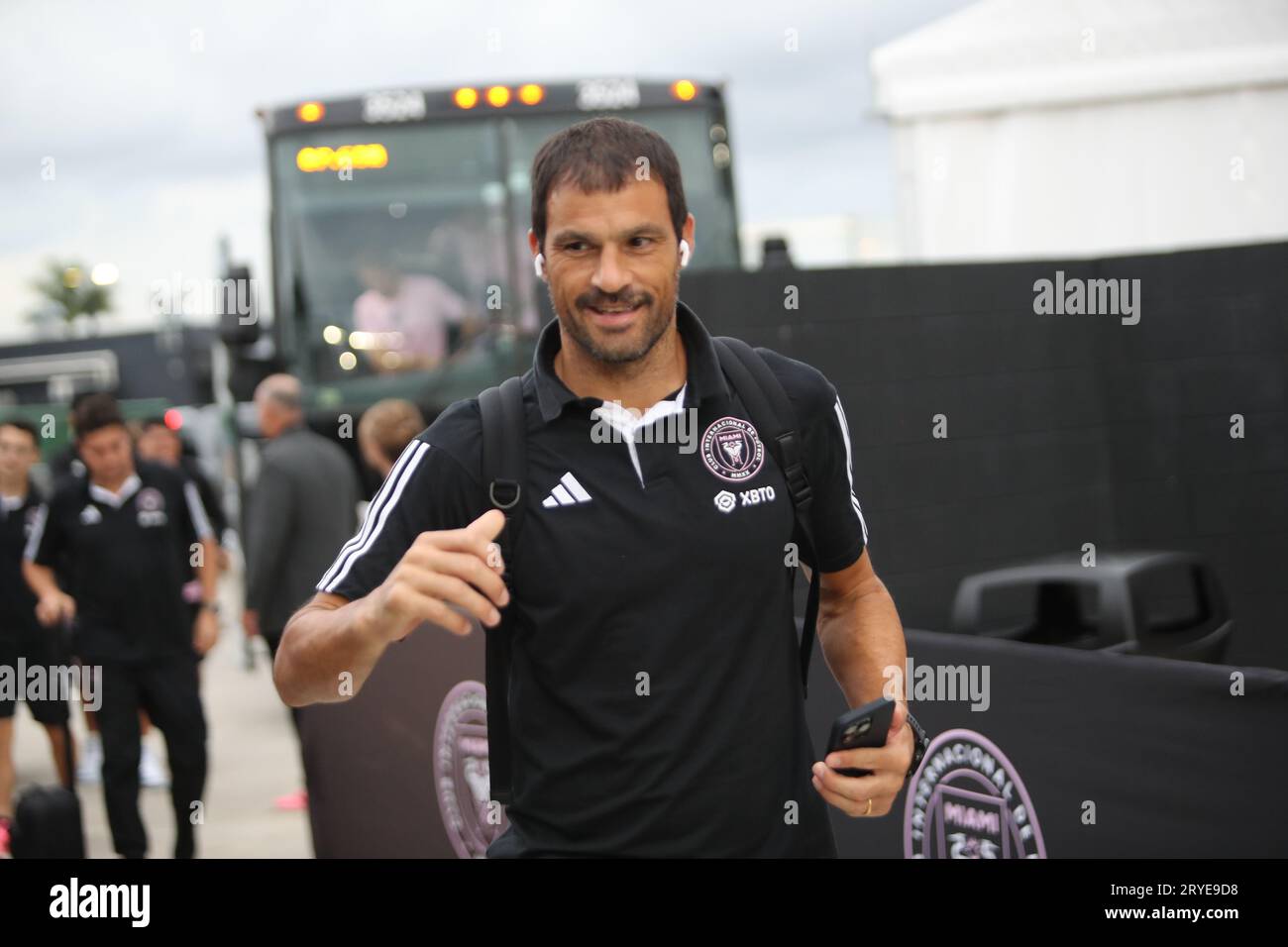 Inter Miami CF gegen New York City FC, MLS, im DRV PNK Stadium in Fort Lauderdale, Florida am 30. September 2023. Stockfoto