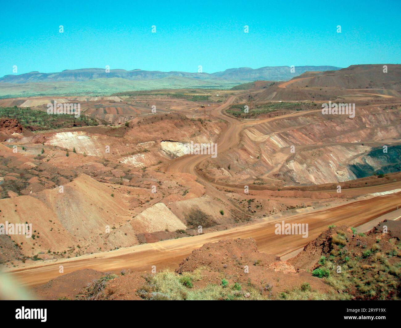 Kohlebergbau in Australien Stockfoto