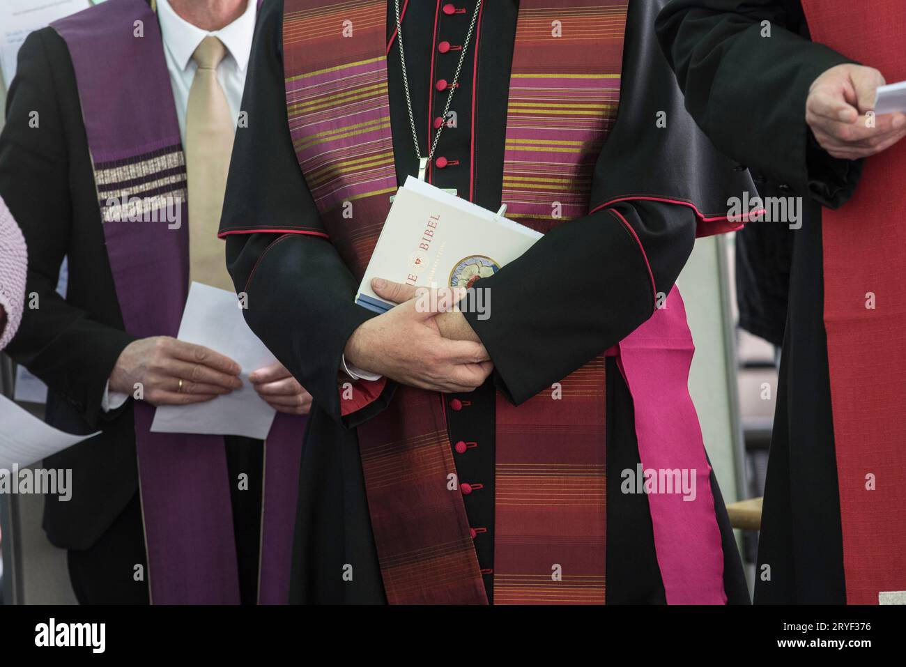 Die Bibel im christentum Stockfoto