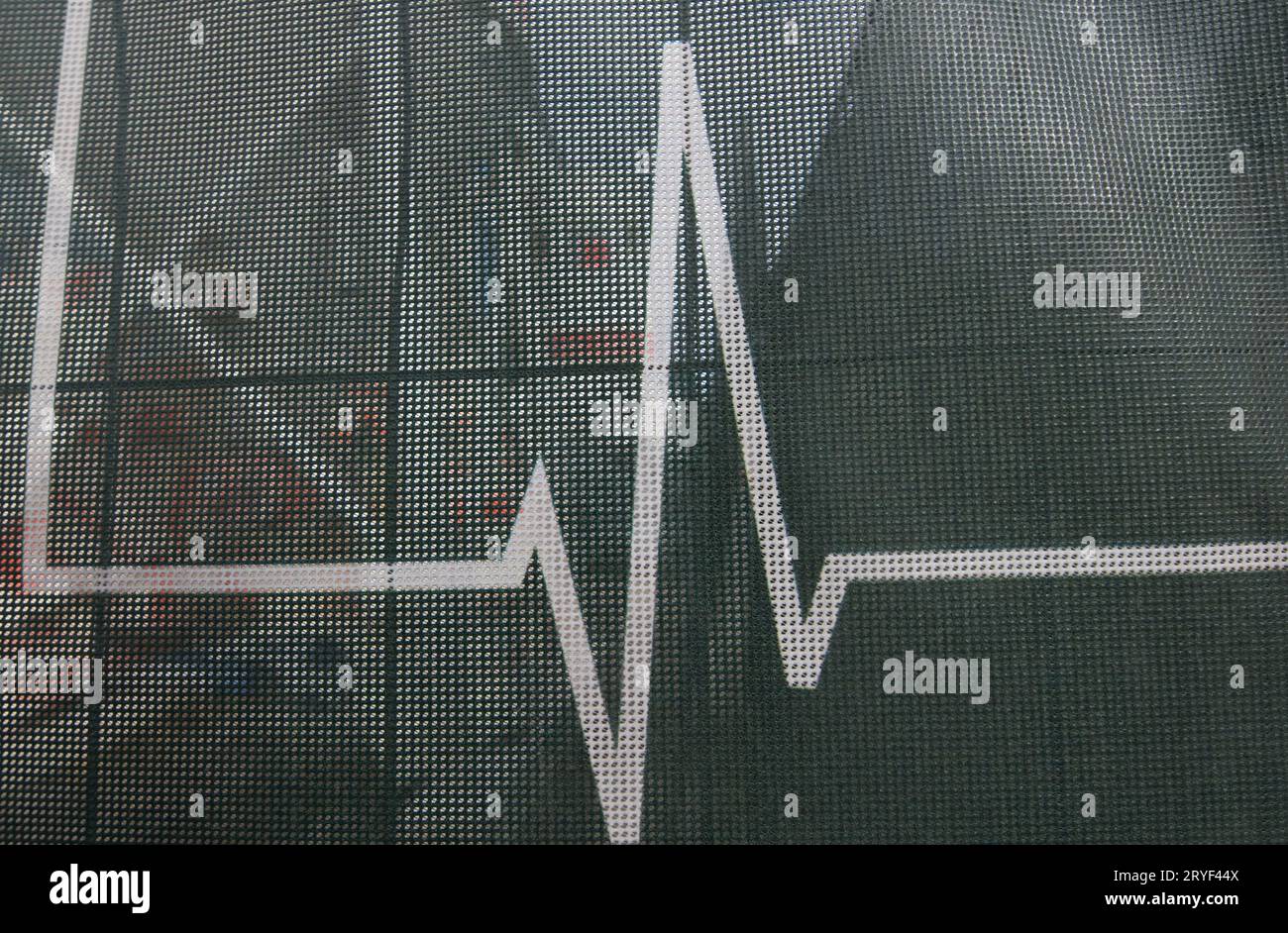 Konjunkturzyklus oder Konjunkturzyklus Stockfoto