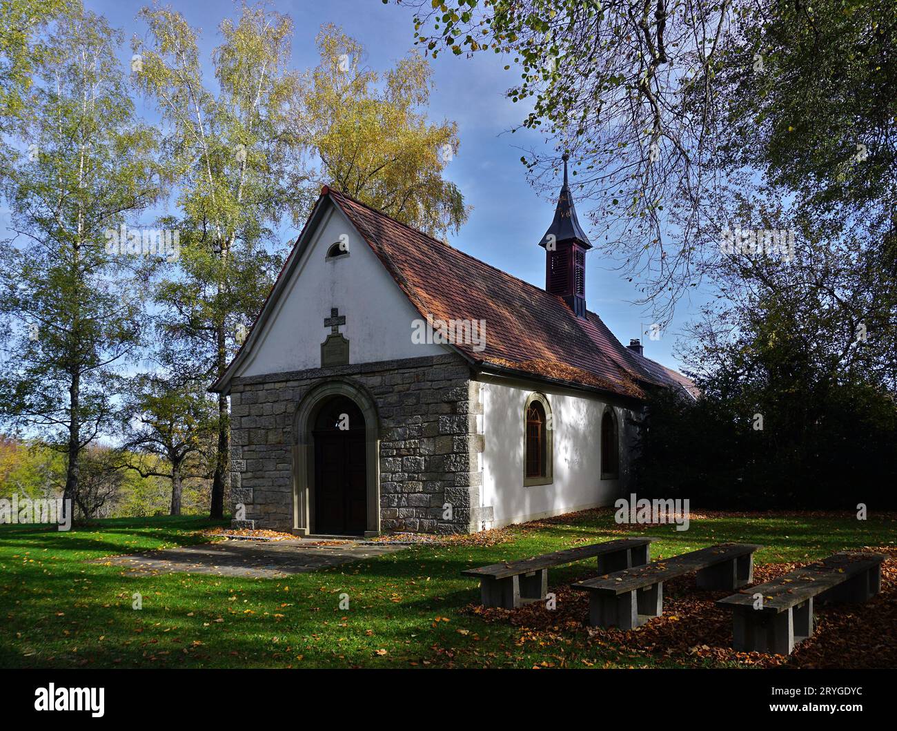 Loreto-Kapelle bei Geislingen-Binsdorf; Landkreis Zollernalb; Baden Württemberg; Deutschland Stockfoto