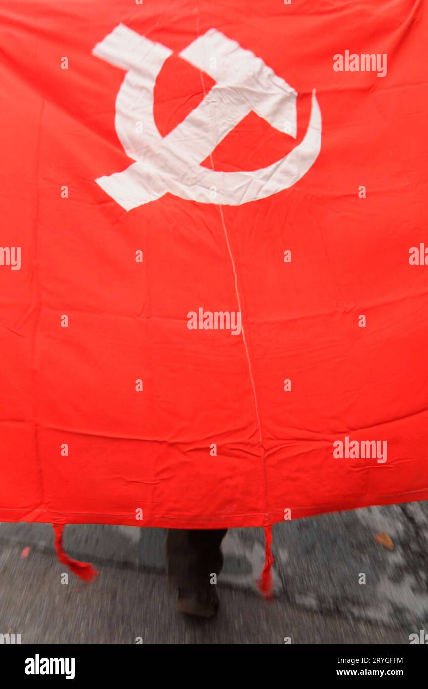 Hammer und Sichel, Symbol für Kommunismus Stockfoto