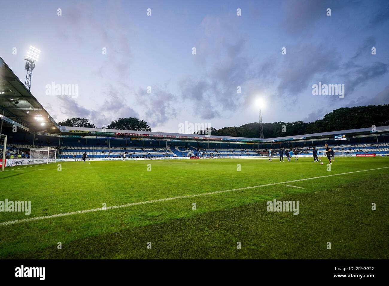 Doetinchem, Niederlande. September 2023 29. Allgemeine Ansicht des Stadions de Vijverberg während des Keuken Kampioen Divisie-Spiels zwischen de Graafschap und Roda JC am 29. September 2023 in Doetinchem, Niederlande Credit: dpa/Alamy Live News Stockfoto