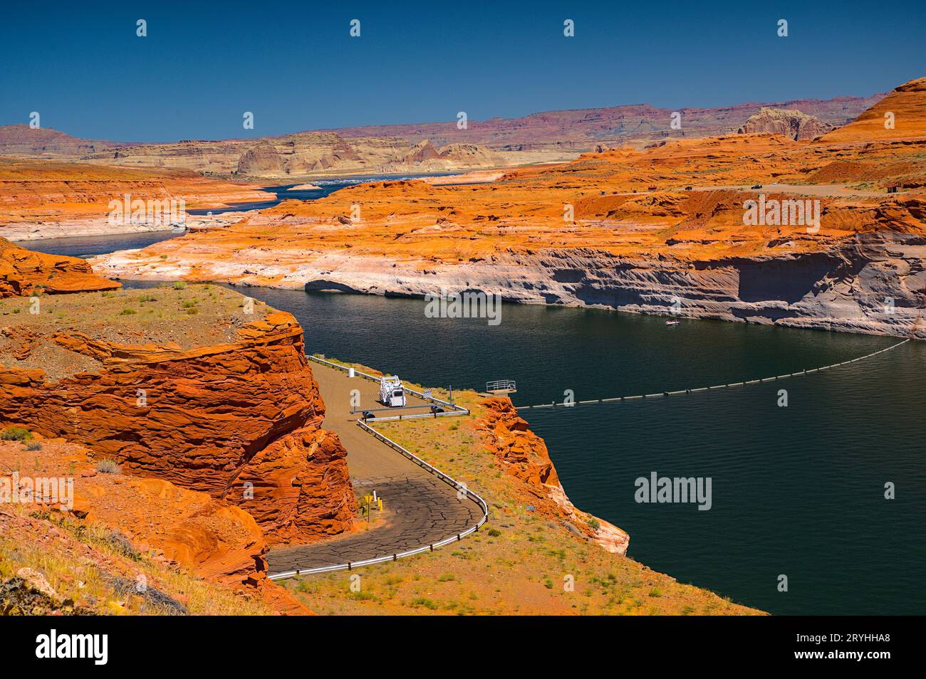 Der Lake Powell, in der Nähe von Page (AZ) Stockfoto