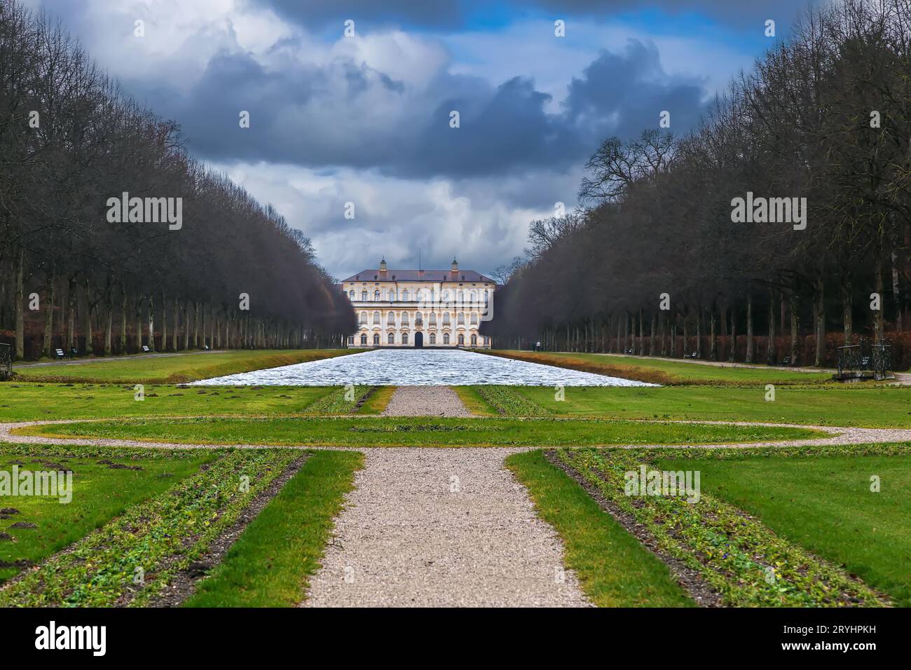 Neues Schloss Schleissheim, Deutschland Stockfoto