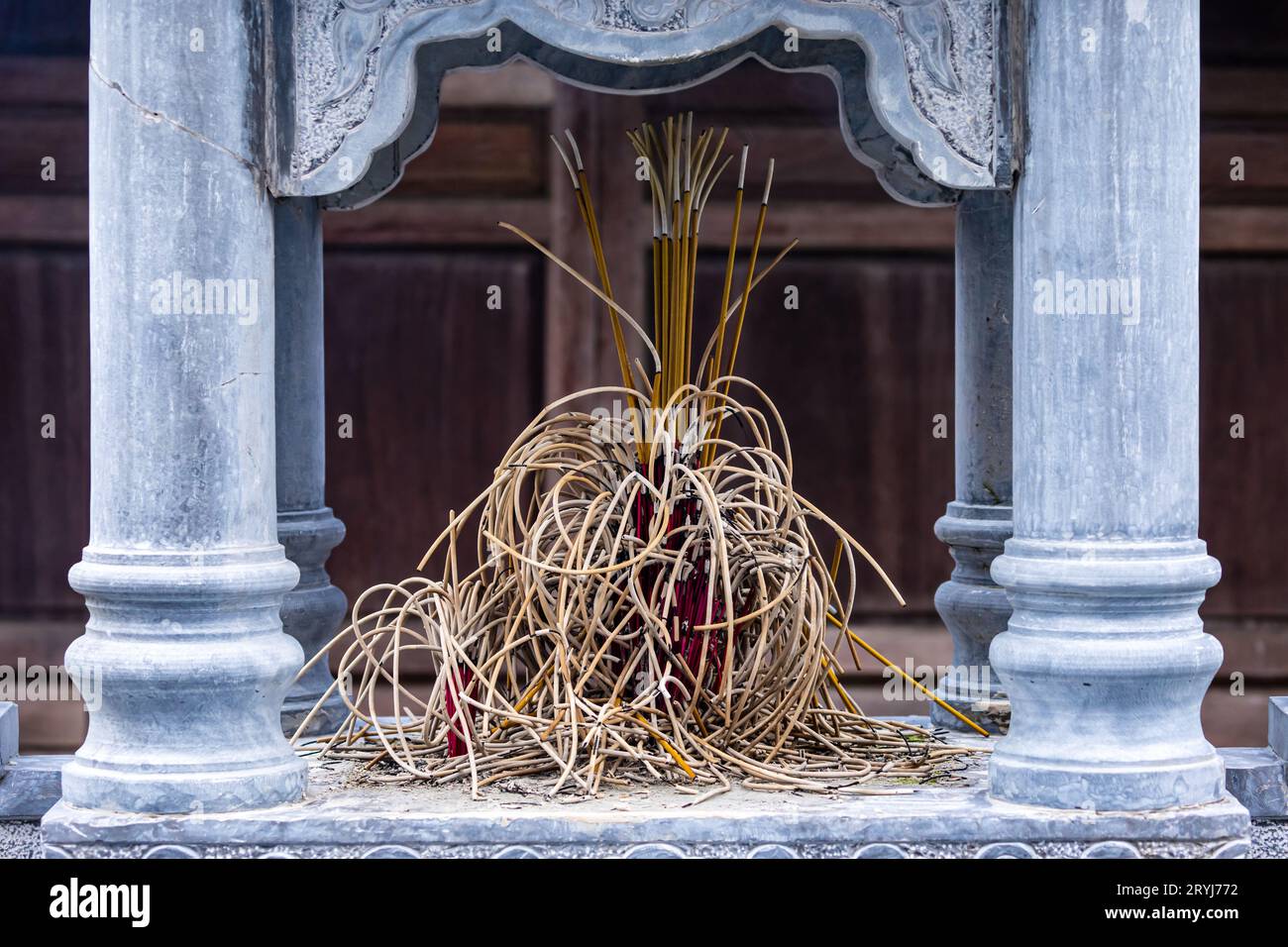 Tempel im Fansipan in Vietnam Stockfoto