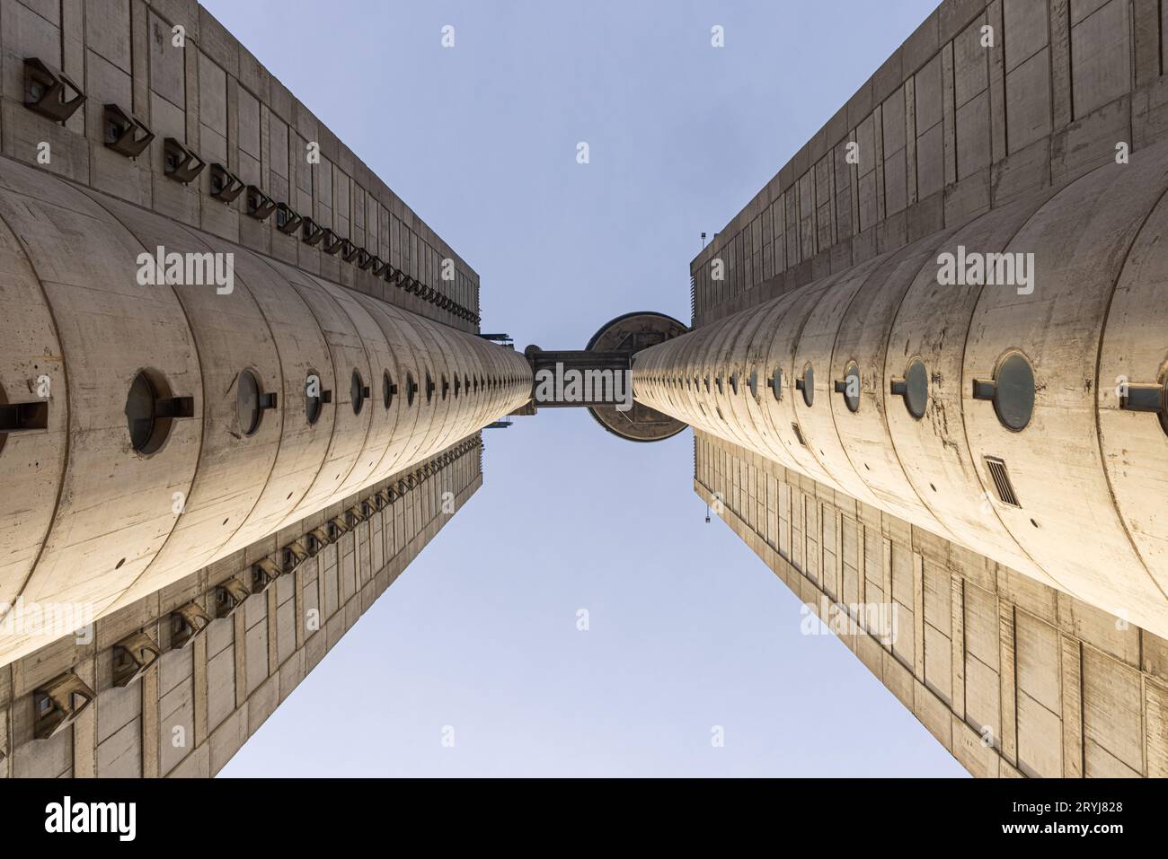 Genex Turm Belgrad Serbien Stockfoto