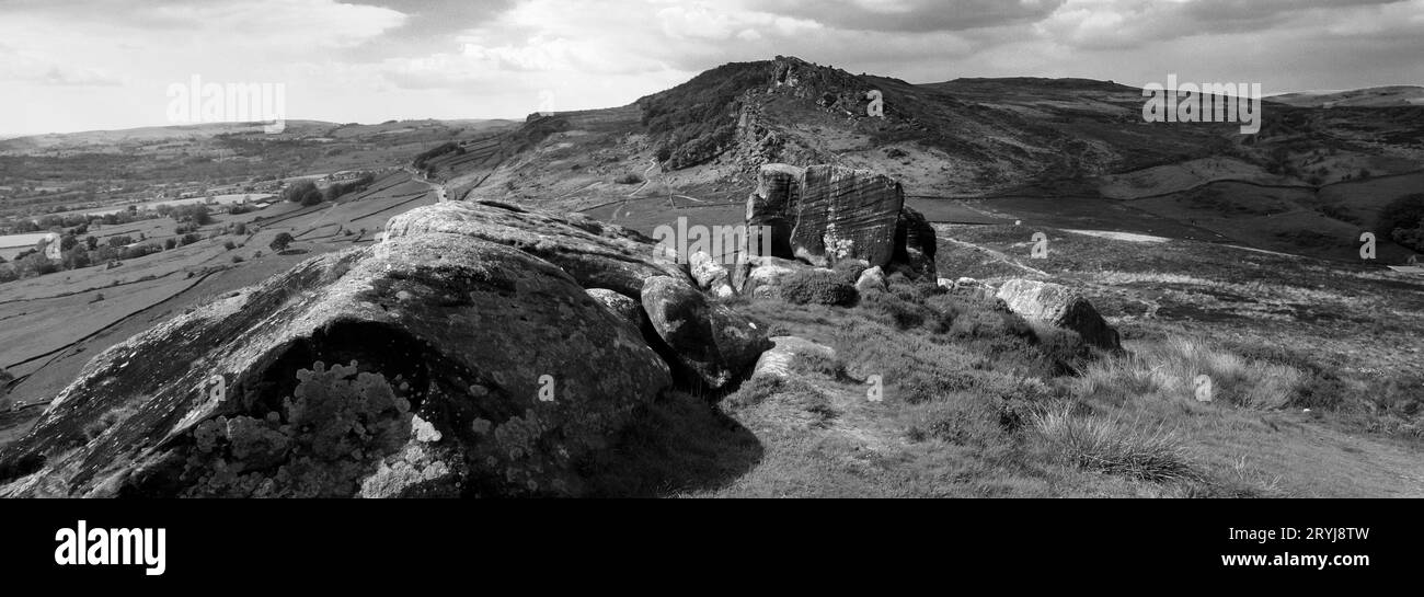 Die Kakerlaken Rocks, Upper Hulme, Staffordshire, England, Großbritannien Stockfoto