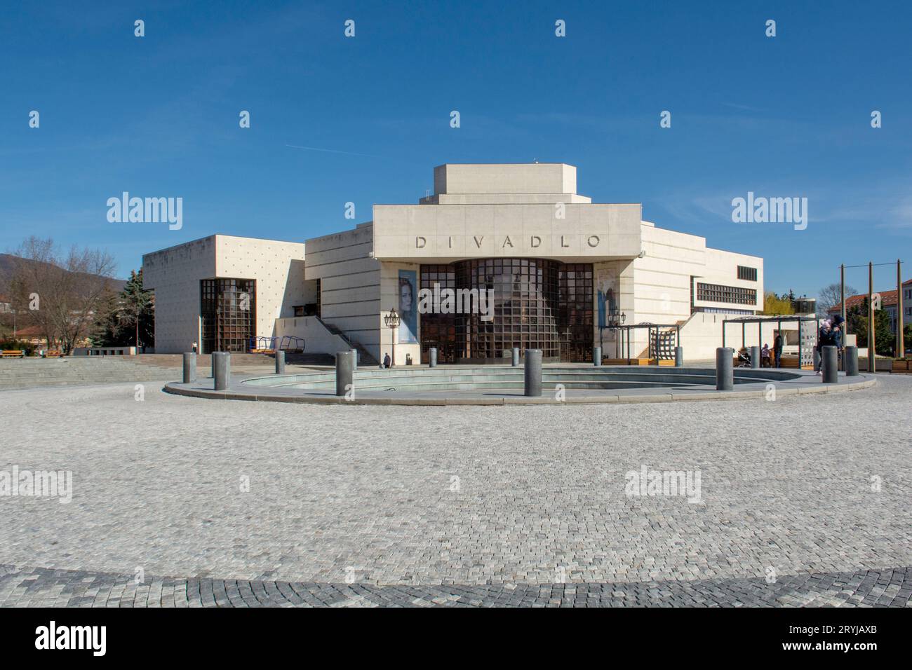 Nitra, Slowakei - 18. März 2023 : Das Andrej Bagar Theater ( Divadlo Andreja Bagara). Nitra. Slowakei. Stockfoto