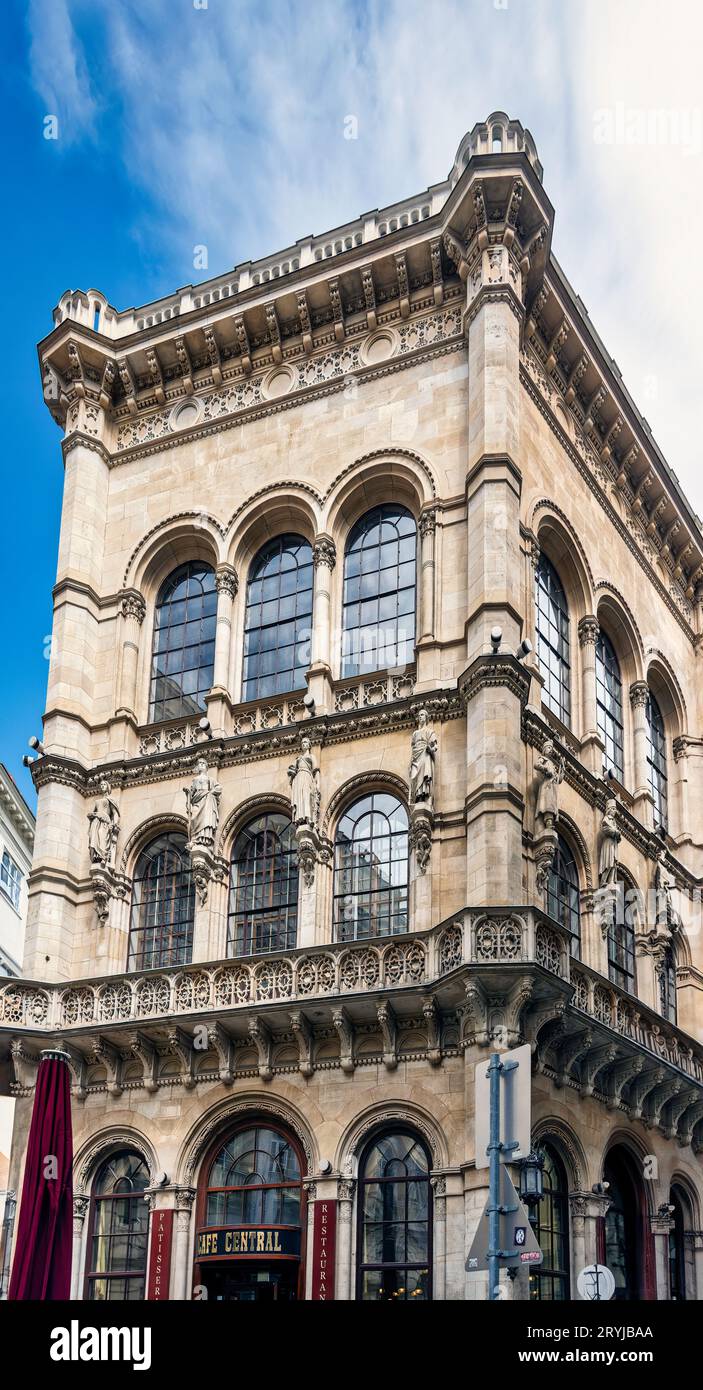 Palais Ferstel 1. Wiener Gemeindebezirk, Innere Stadt, Strauchgasse 2–4 Stockfoto