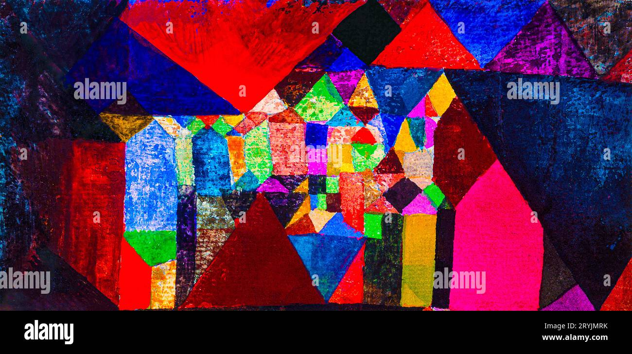 Städtisches Juwel Paul Klee. Stockfoto
