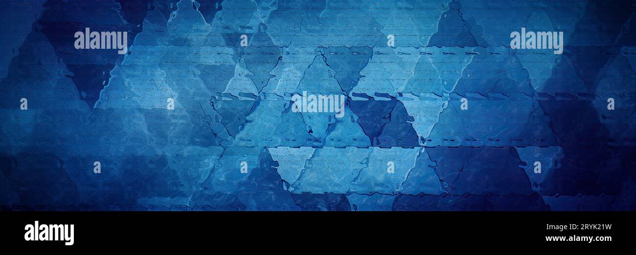 Abstrakter blauer Hintergrund Stockfoto