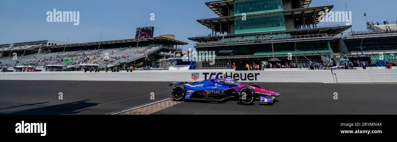 INDYCAR Series: 17. Mai 500 Indianapols Stockfoto