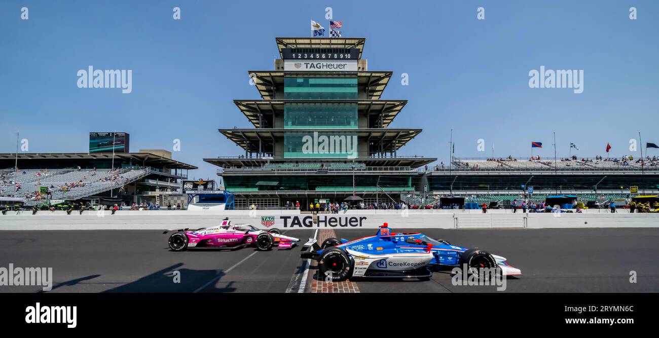 INDYCAR Series: 17. Mai 500 Indianapols Stockfoto