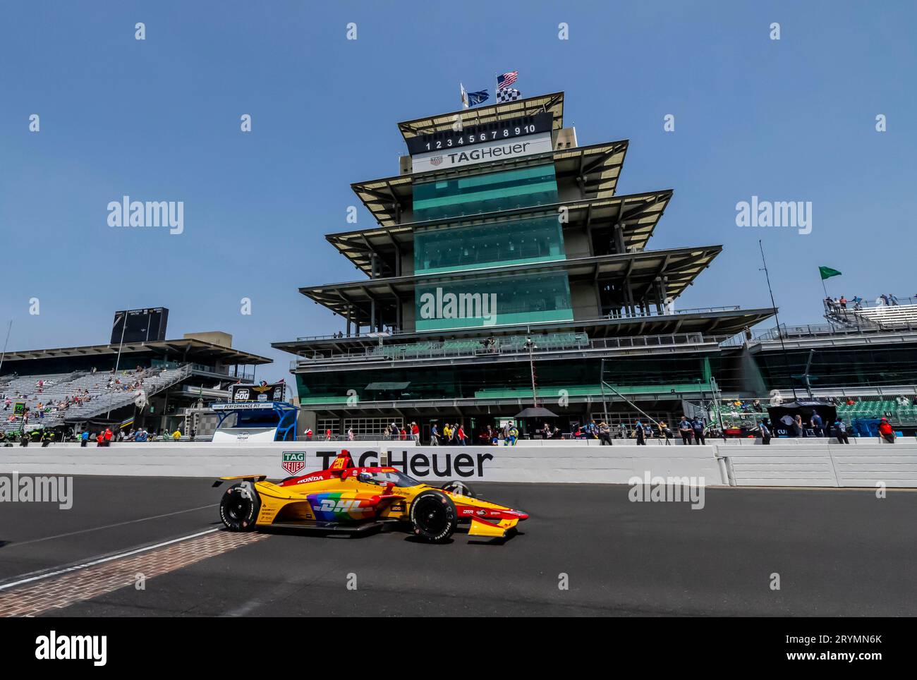 INDYCAR Series: 17. Mai 500 Indianapols Romain Grosjean Stockfoto