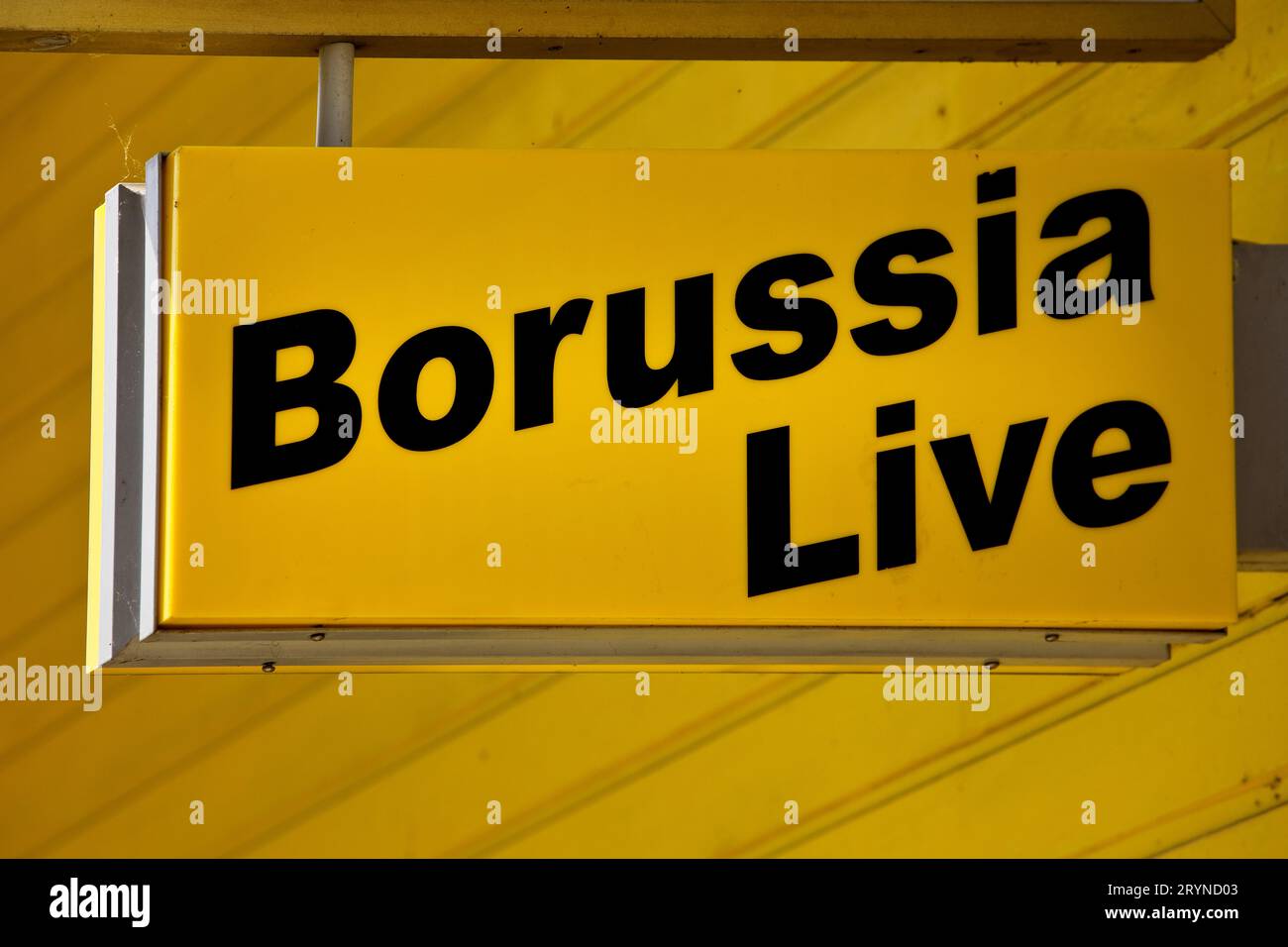 Ratschaenke, Kultpub, Borussia Dortmund Spiele werden hier live gezeigt, Dortmund, Deutschland, Europa Stockfoto