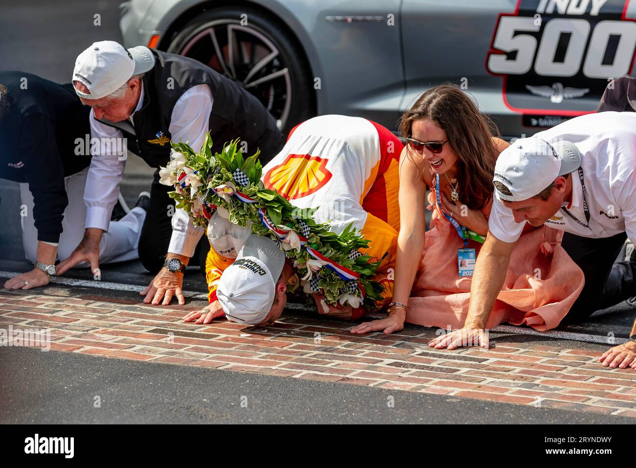 INDYCAR Series: 28. Mai 500 in Indianapolis Stockfoto