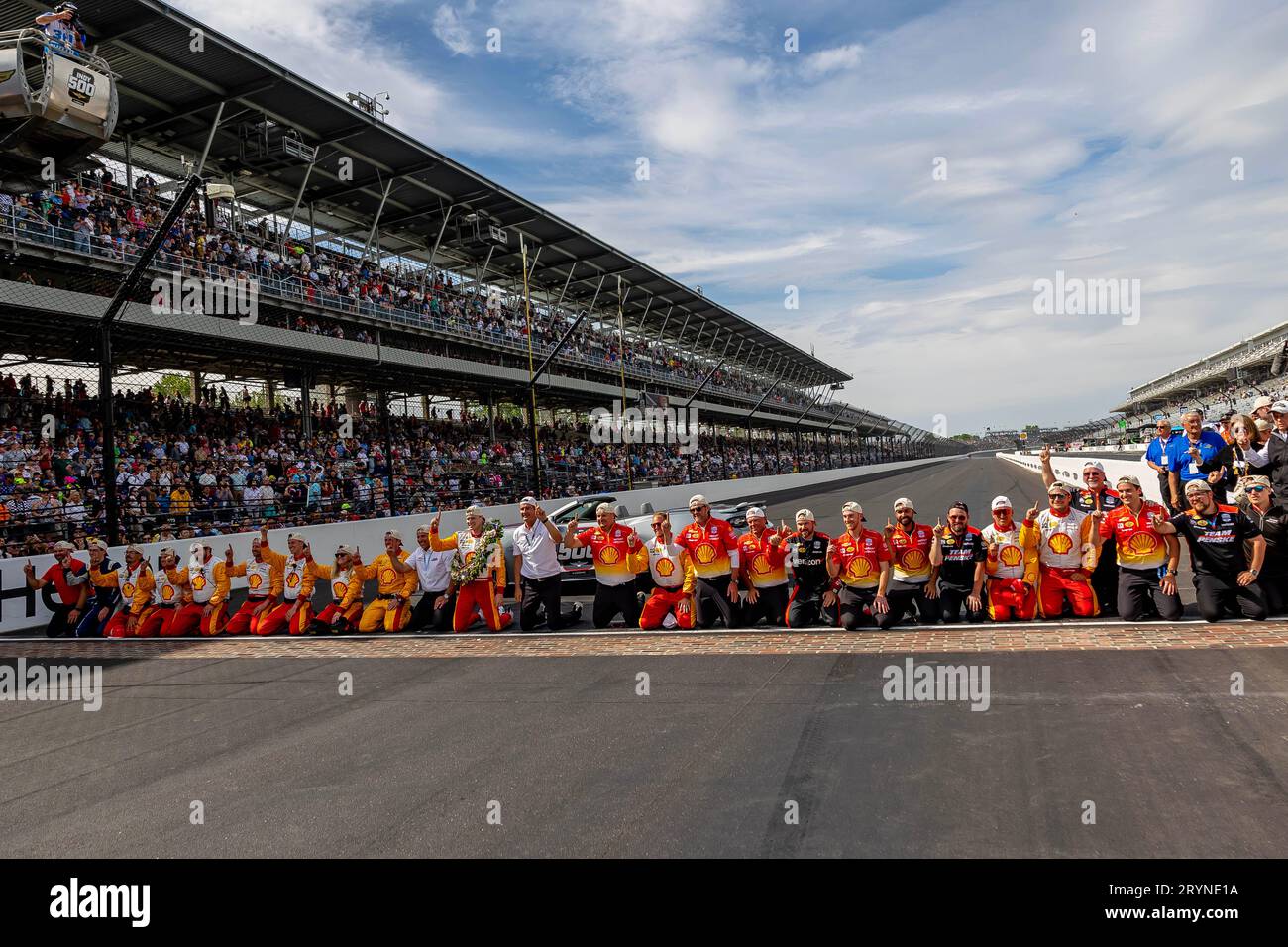 INDYCAR Series: 28. Mai 500 in Indianapolis Stockfoto