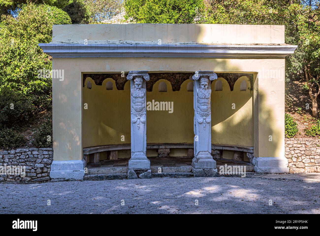 KROATIEN: ZADAR - PAVILLON IM QUEEN JELENA MADIJEVKA PARK Stockfoto