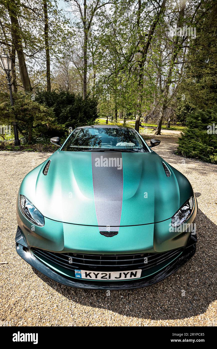 Aston Martin Vantage F1. Auflage Stockfoto