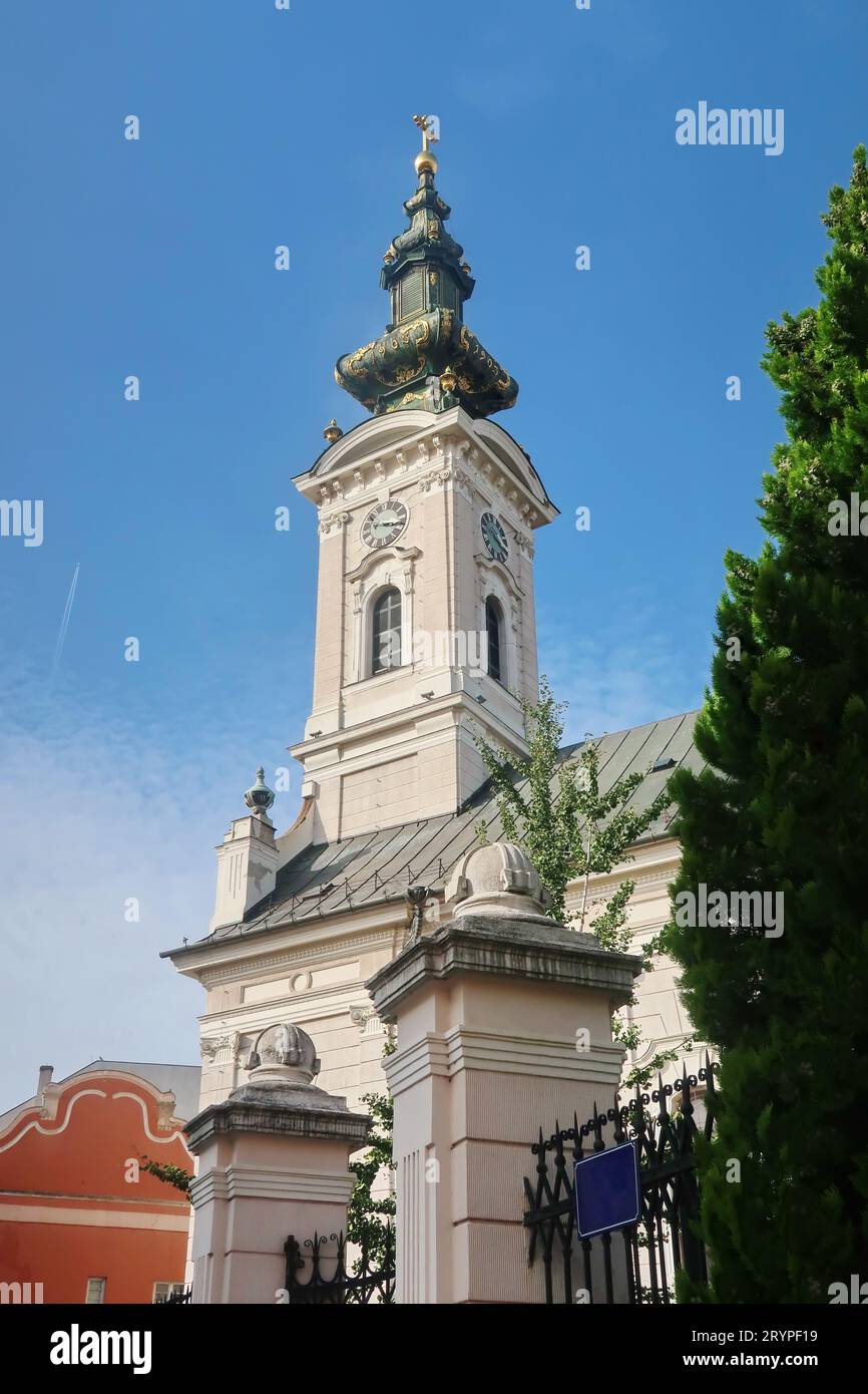 St. Georgs Kathedrale, Novi Sad - Serbien Stockfoto